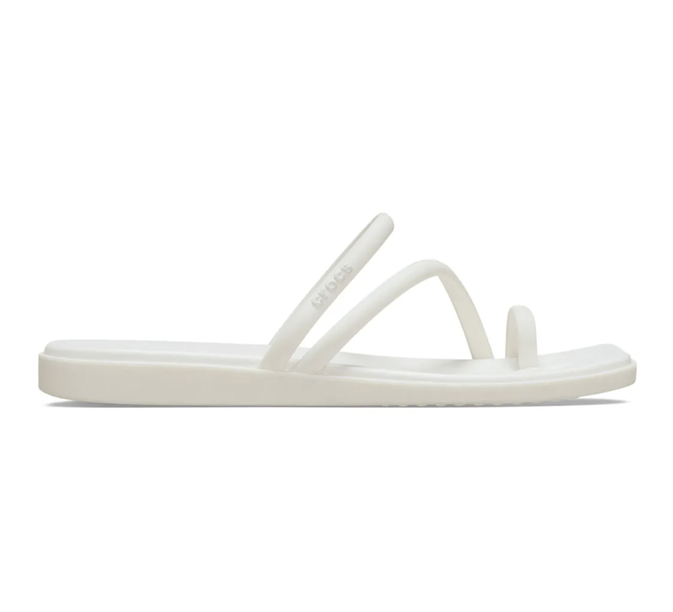 Crocs Miami Toe Loop Sandal- White