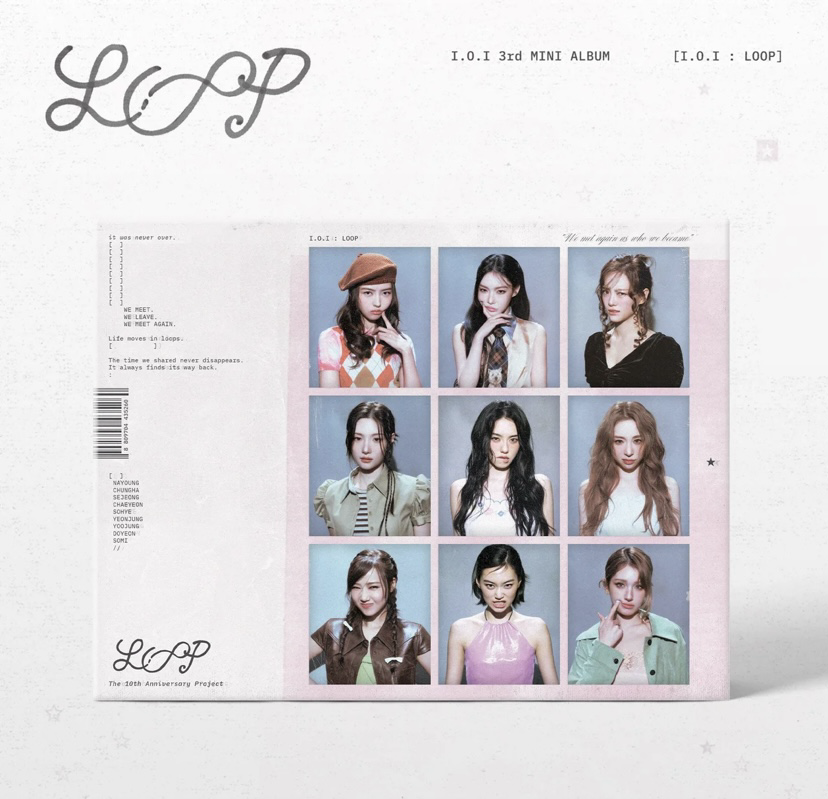 I.O.I The 10th Anniversary 3rd MINI ALBUM [I.O.I : LOOP]