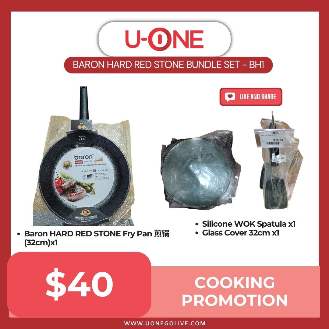 BARON HARD RED STONE BUNDLE SET - BH1
