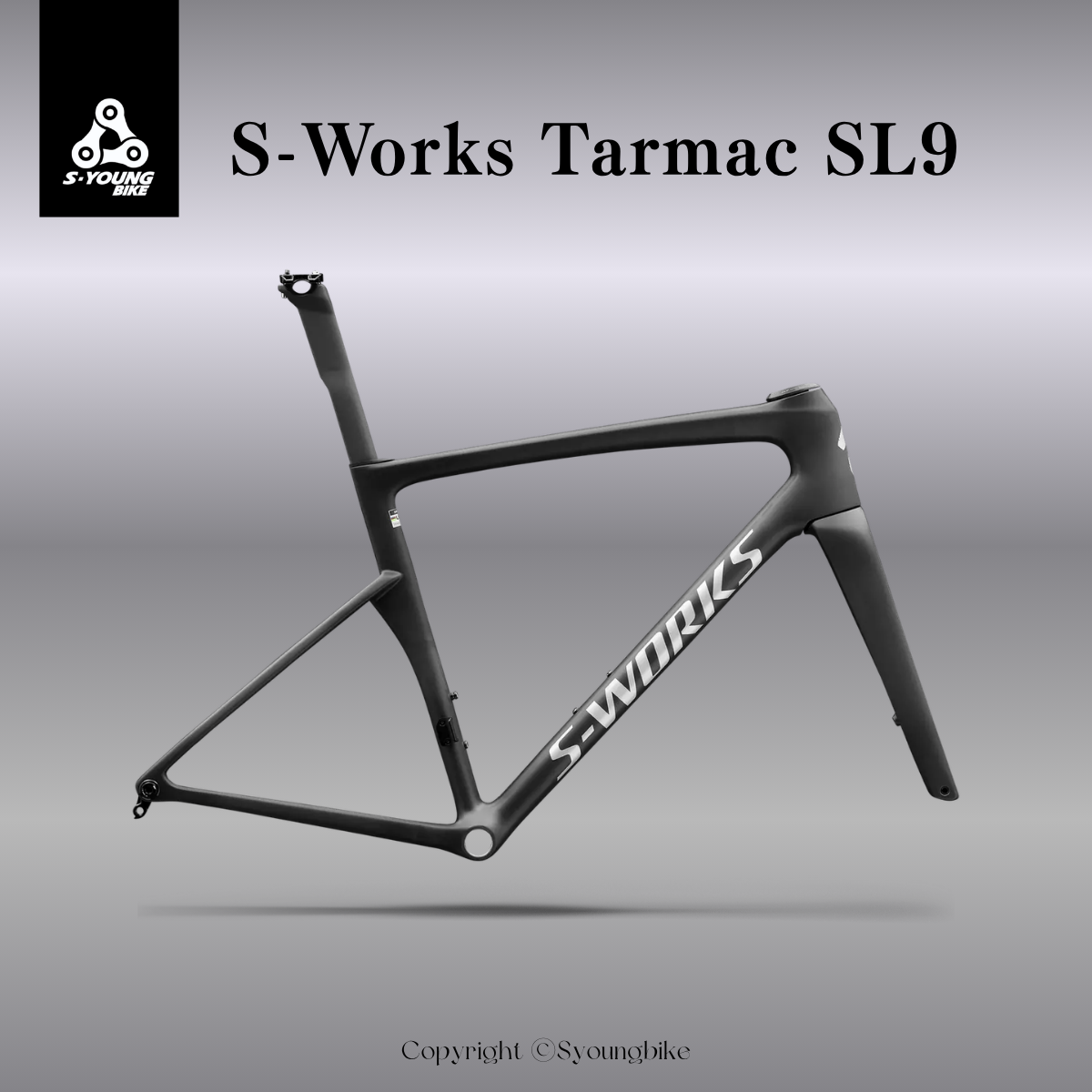 【Specialized】Tarmac SL9 車架組 / Satin Carbon