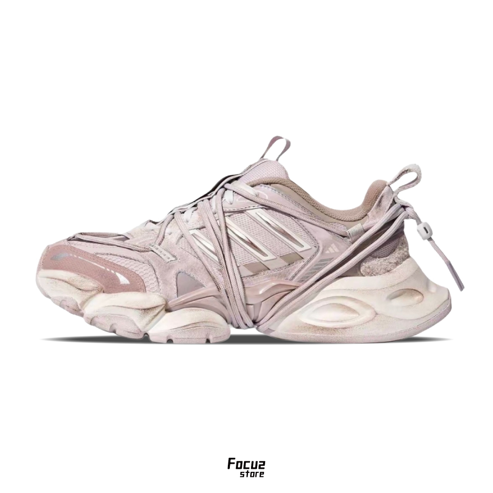 【Focus Store】預購 Adidas XLG Runner 2.0 FOS "Light Pink" 機甲鞋 淺粉 KZ7203