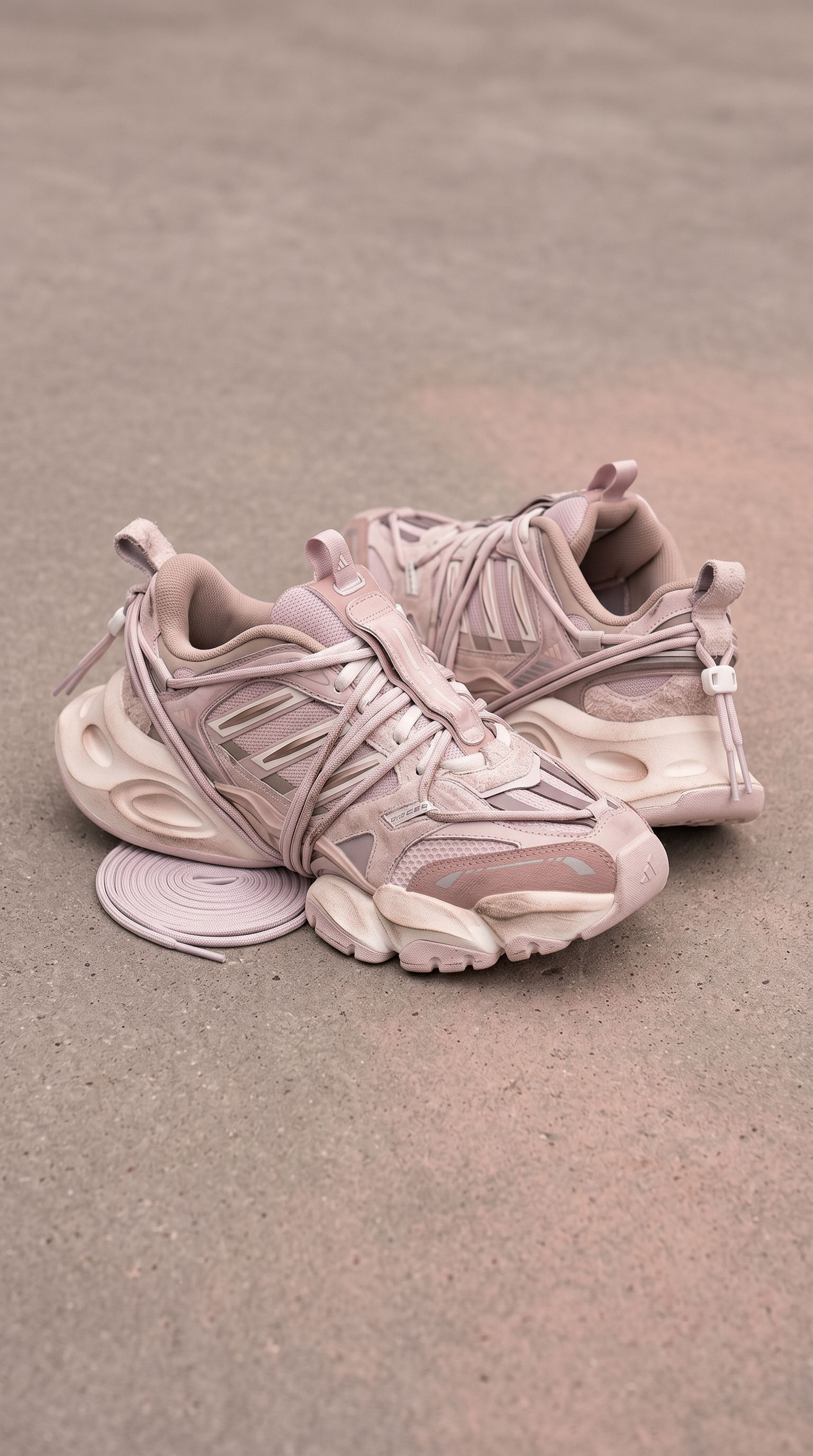 【Focus Store】預購 Adidas XLG Runner 2.0 FOS "Light Pink" 機甲鞋 淺粉 KZ7203