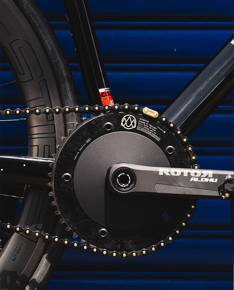 ROTOR TRACK30 AXLE + SPIDER 中盤