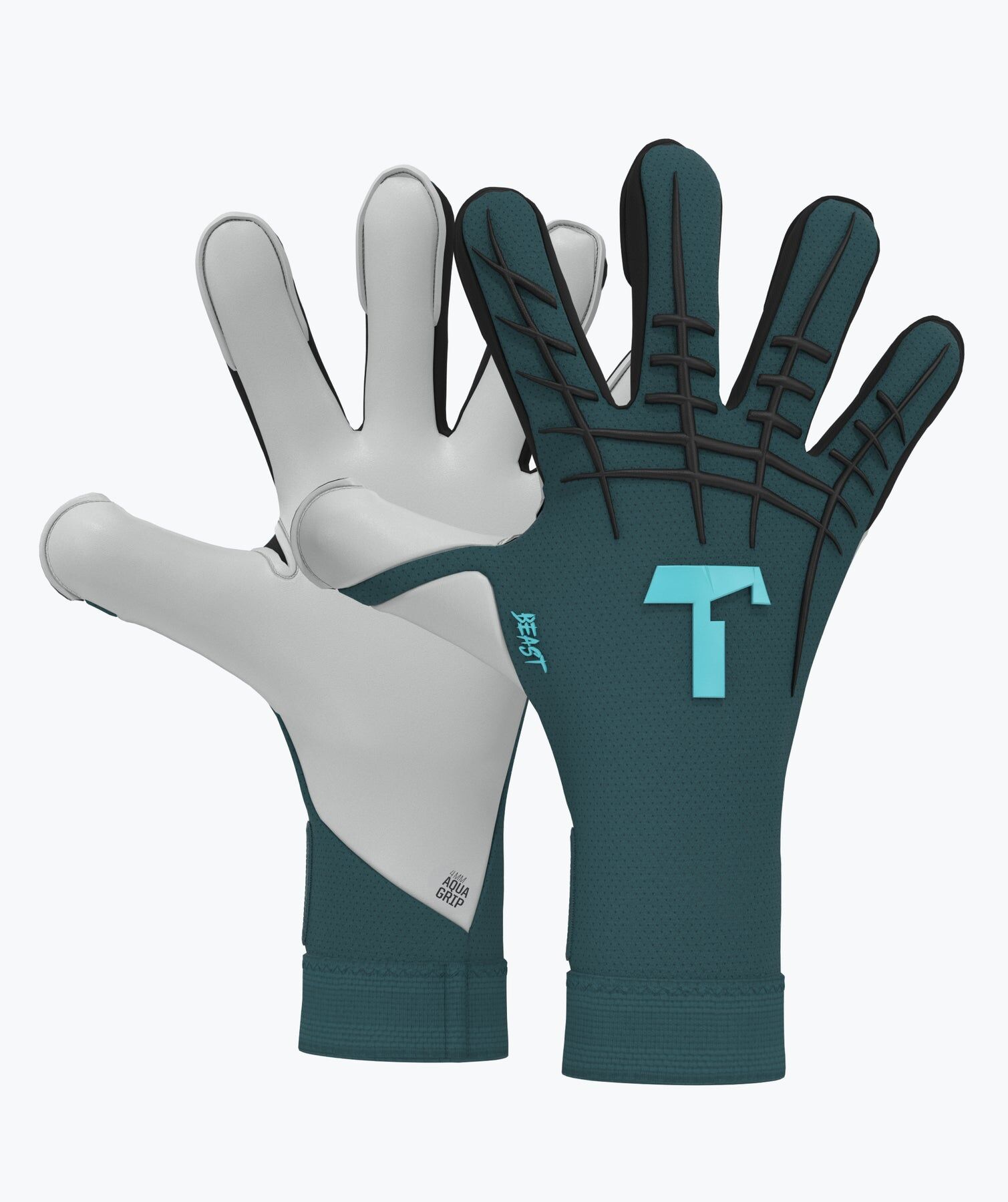 T1TAN GOALKEEPER GLOVES PETROL BEAST 3.0 龍門手套 深藍色
