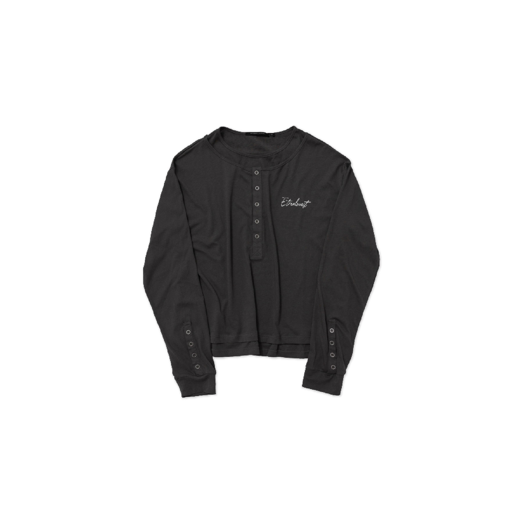 E’TREALOUEST EAL Double-Layered Long-Sleeve Polo Shirt 雙polo 薄長袖