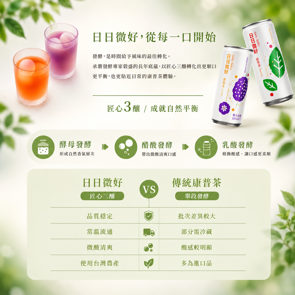 穀盛日日微好康普茶器泡飲系列