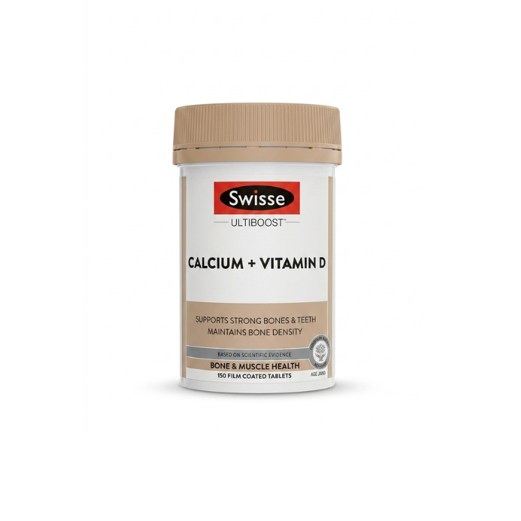Swisse Ultiboost Calcium + Vitamin D 150粒裝
