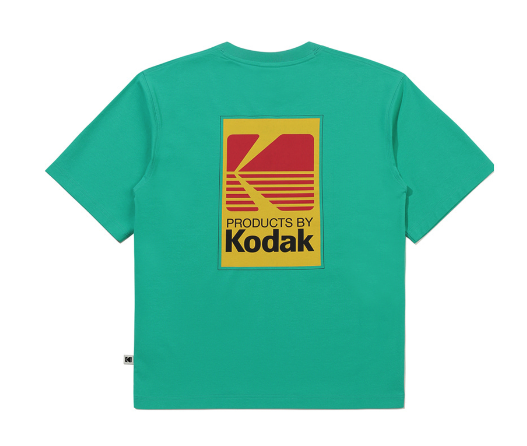 【現貨】kodak 柯達 背後檔案圖樣logo 短tee K6223LRS65