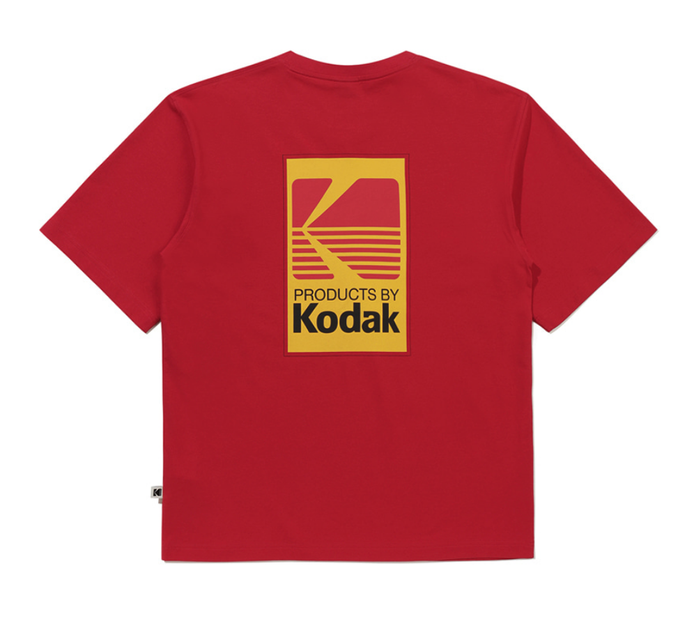 【現貨】kodak 柯達 背後檔案圖樣logo 短tee K6223LRS65