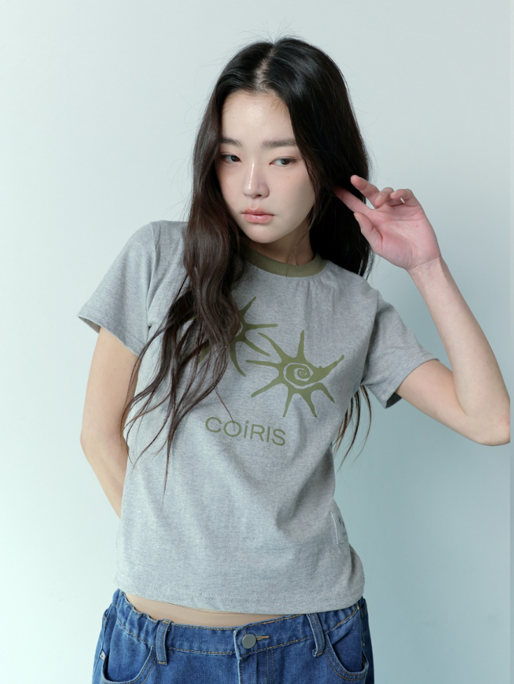 COIRIS SOLUNA HALF T UNISEX 撞色 短T 短袖