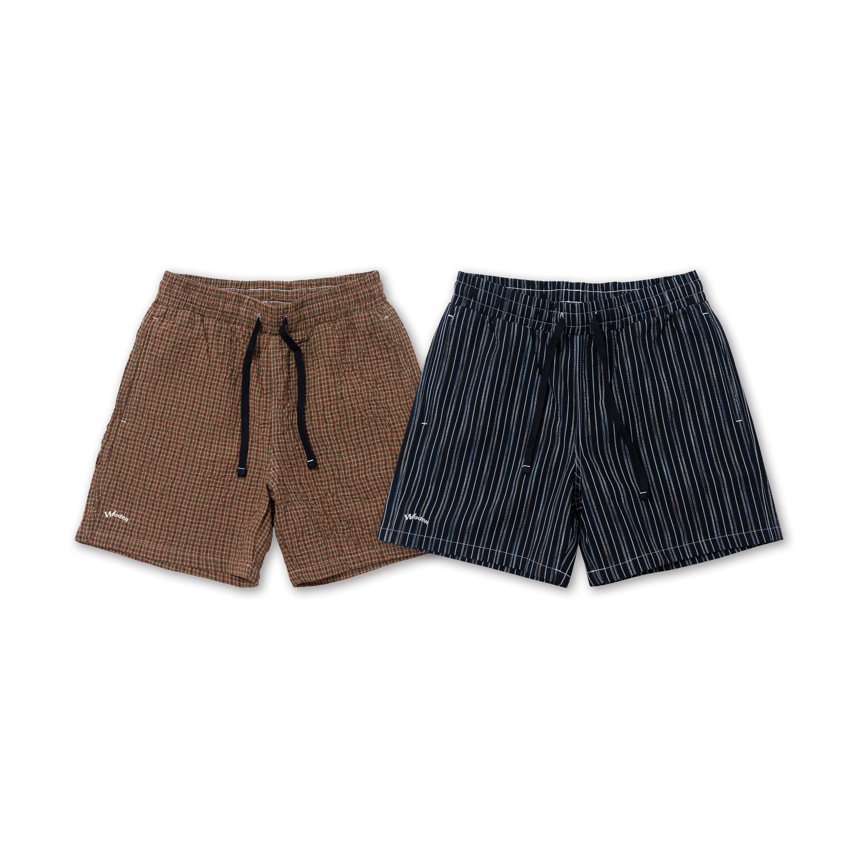 【車庫服飾】WODEN Seersucker Shorts