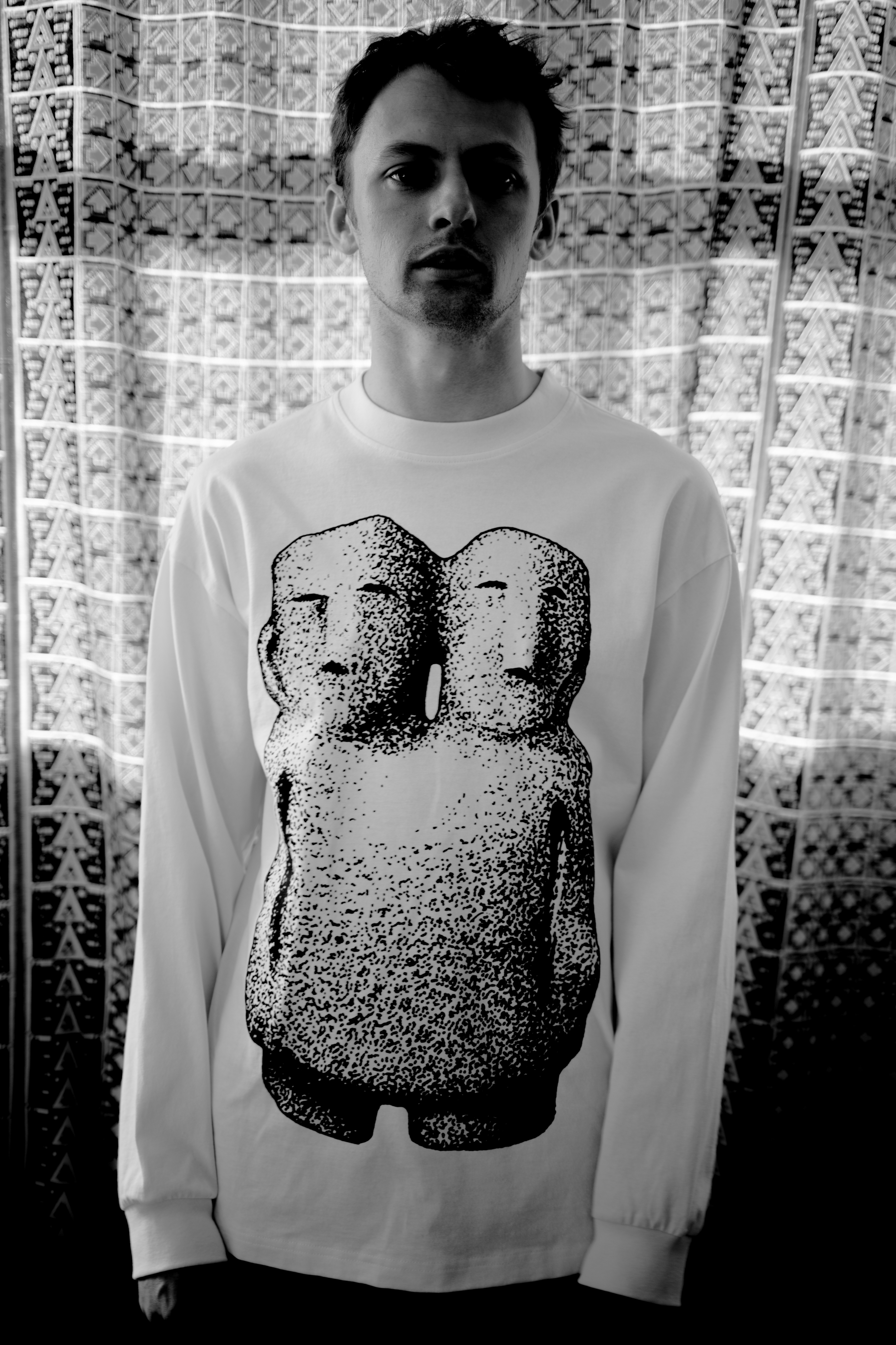 TTT DOUBLE HEADED LONGSLEEVE WHITE