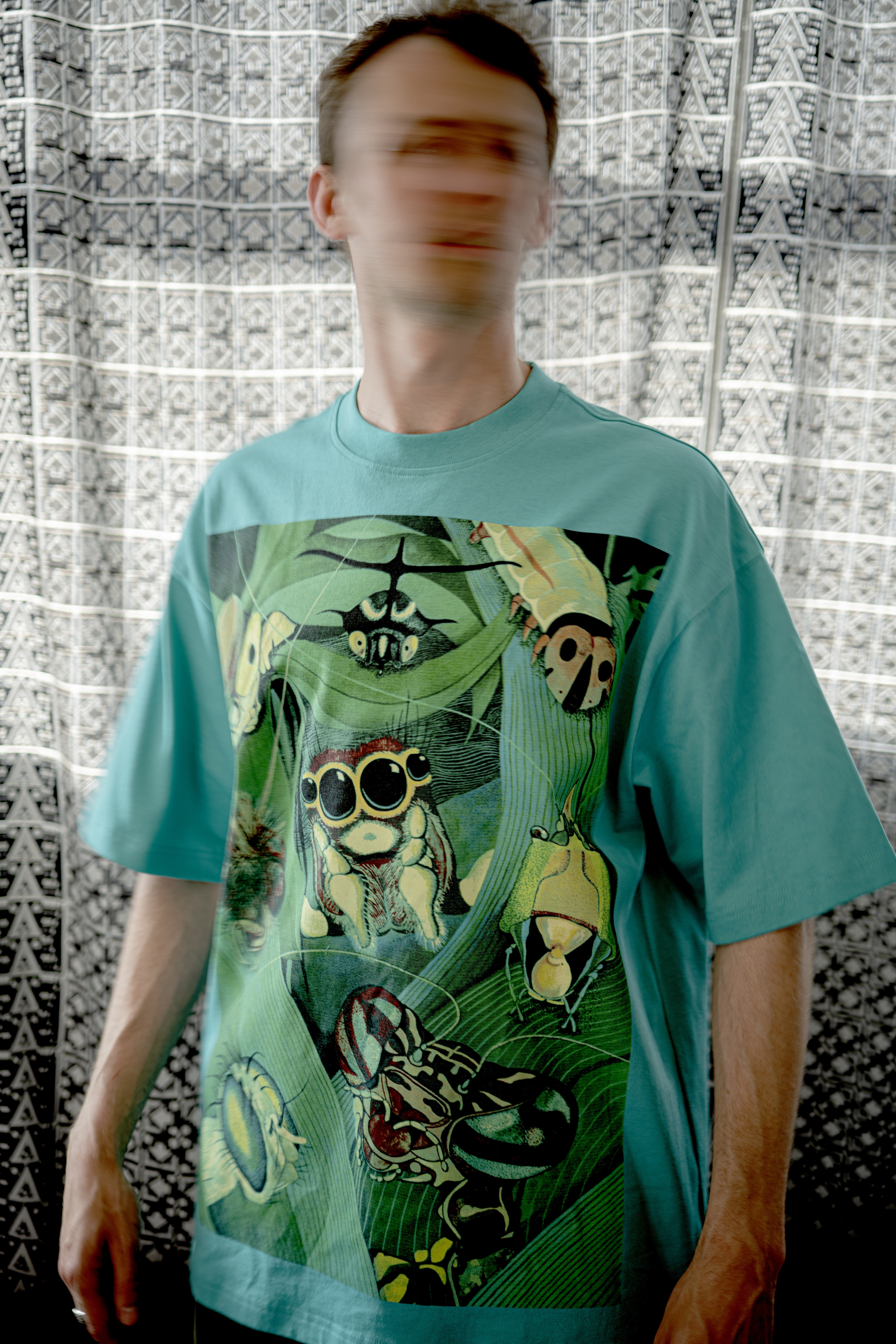 TTT BUGS T-SHIRT AQUA