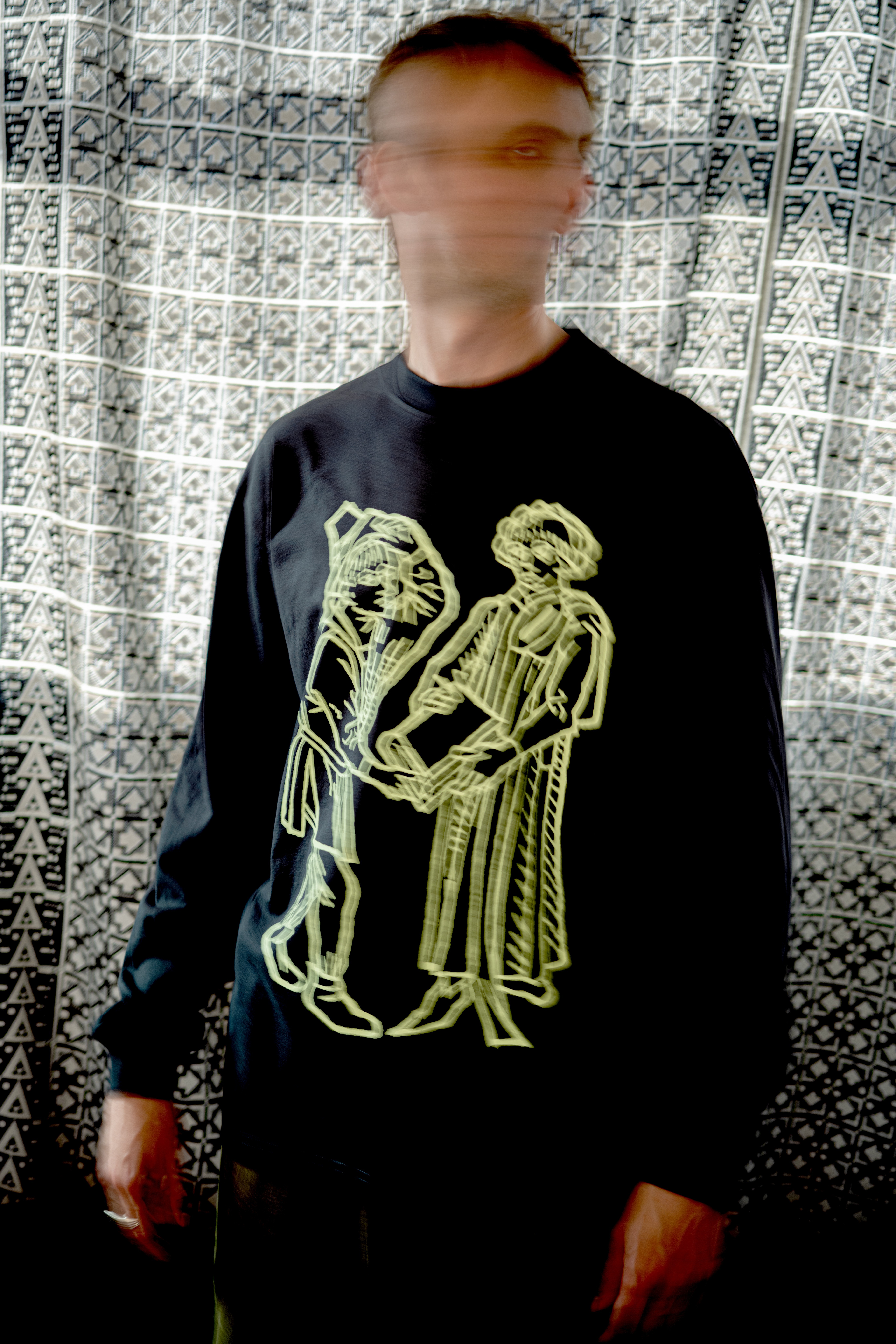 TTT BASTARDA GLOW IN THE DARK LONGSLEEVE BLACK