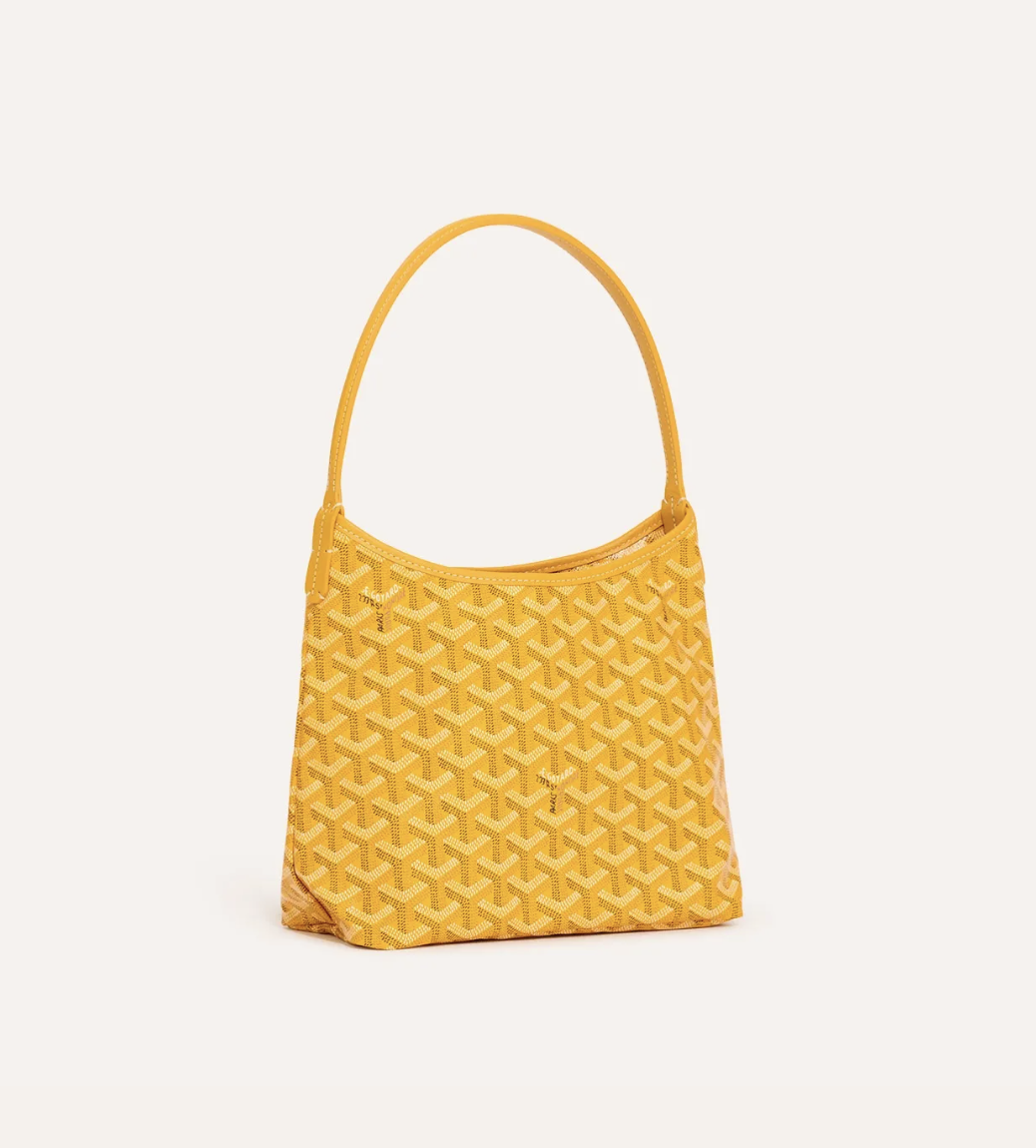 Goyard Mini Boheme Hobo Yellow 黃色
