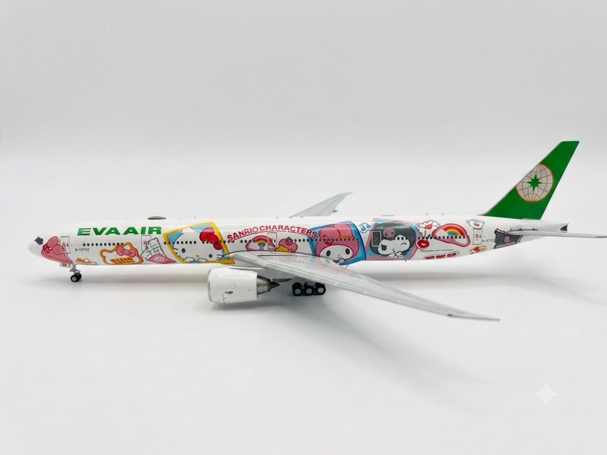 NG 1/400 長榮航空 777-300ER B-16722 (Hello Kitty - Besties Jet)