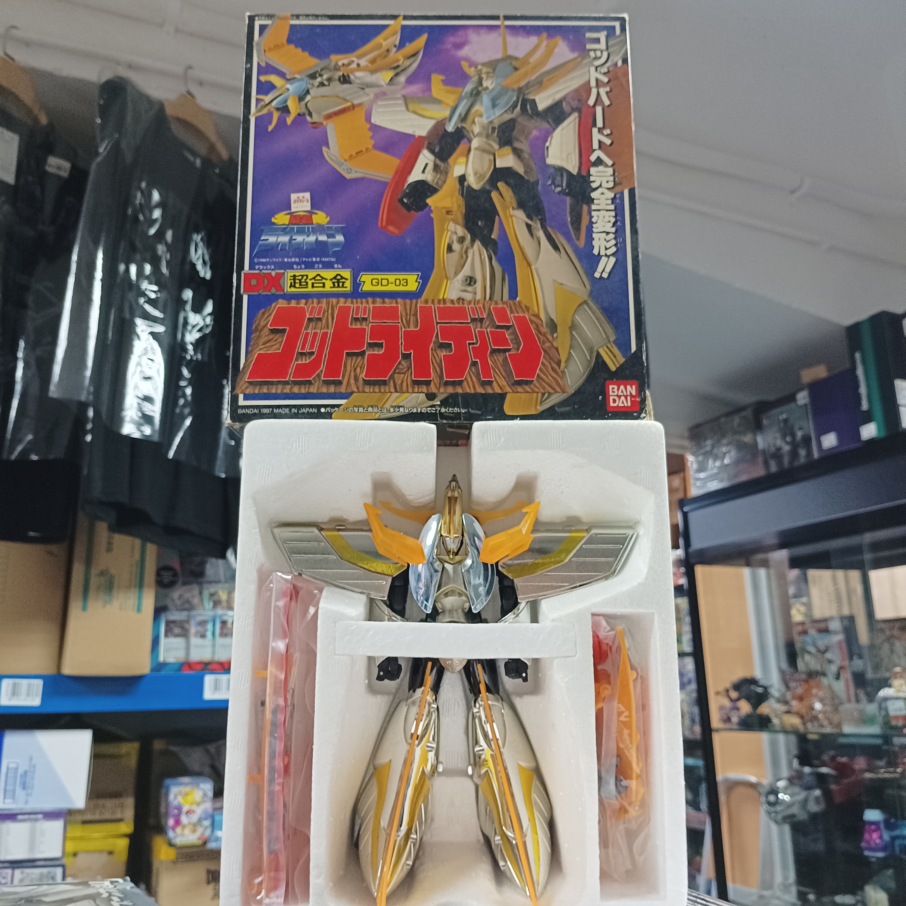 寄賣-DX 超合金 GD-03 GOD REIDEEN 勇者雷登