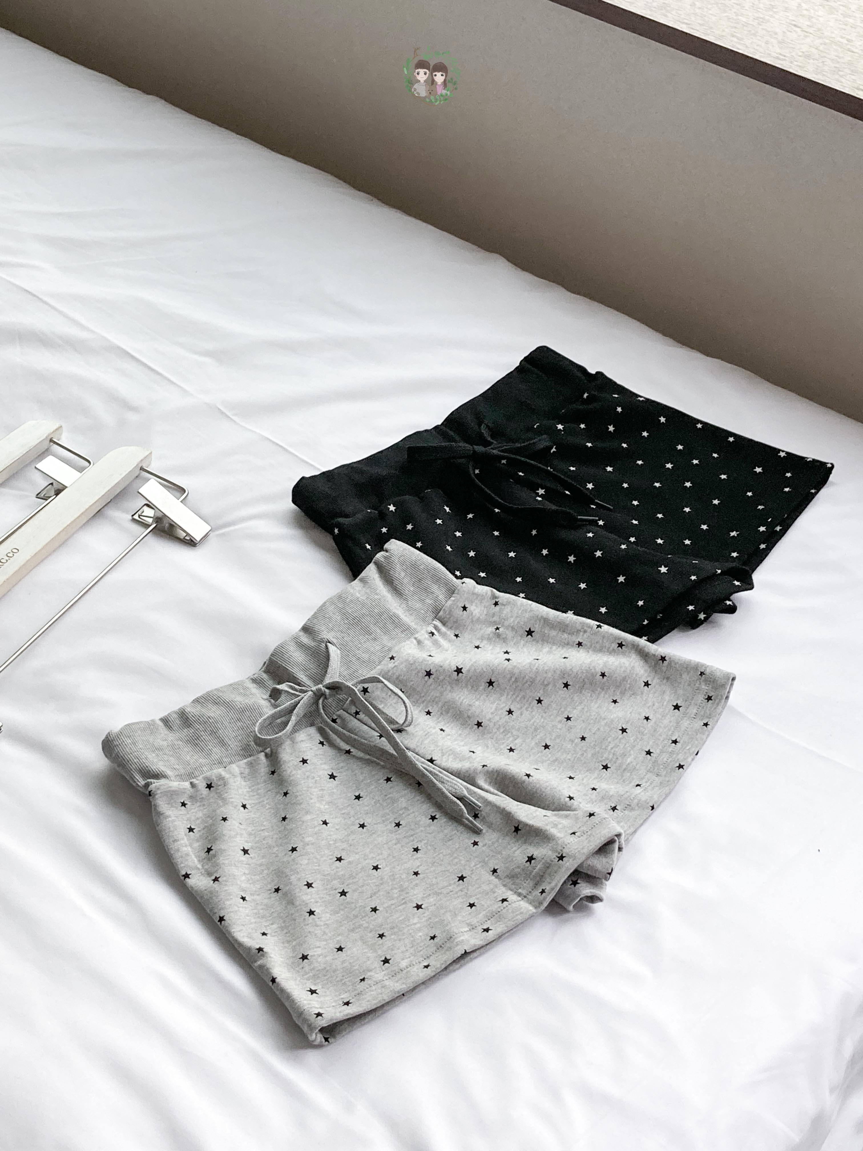 Tiny Stars Cotton Shorts〈🇰🇷DAY 3〉