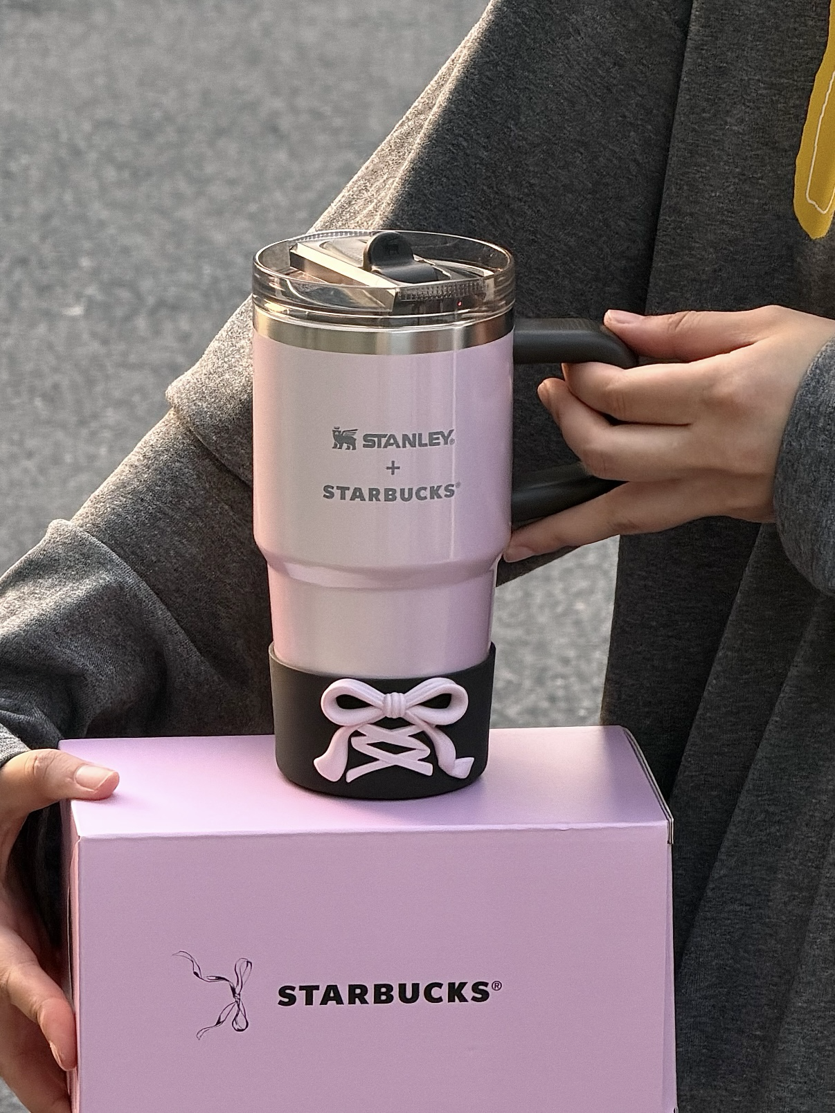 <杯套可拆> 星巴克✖️Stanley聯名 直飲&吸管兩用杯 STARBUCKS 水壺 水杯