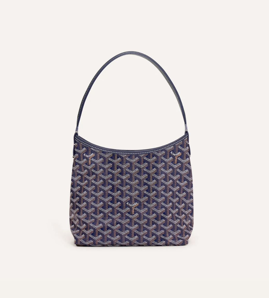 Goyard Mini Boheme Hobo Navy Blue 深藍色