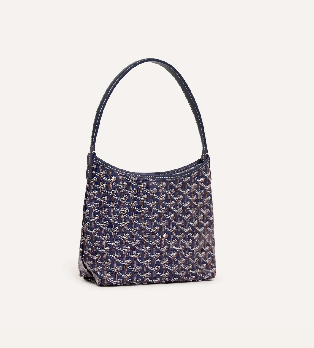 Goyard Mini Boheme Hobo Navy Blue 深藍色
