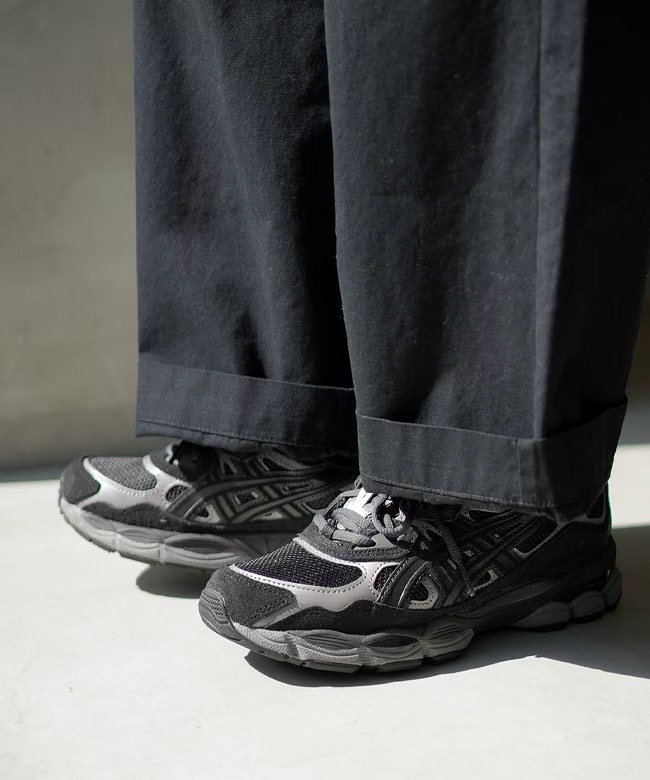 ASICS GEL-NYC 黑灰 炭黑 麂皮 復古 男女鞋 1201A789-020 / 調貨