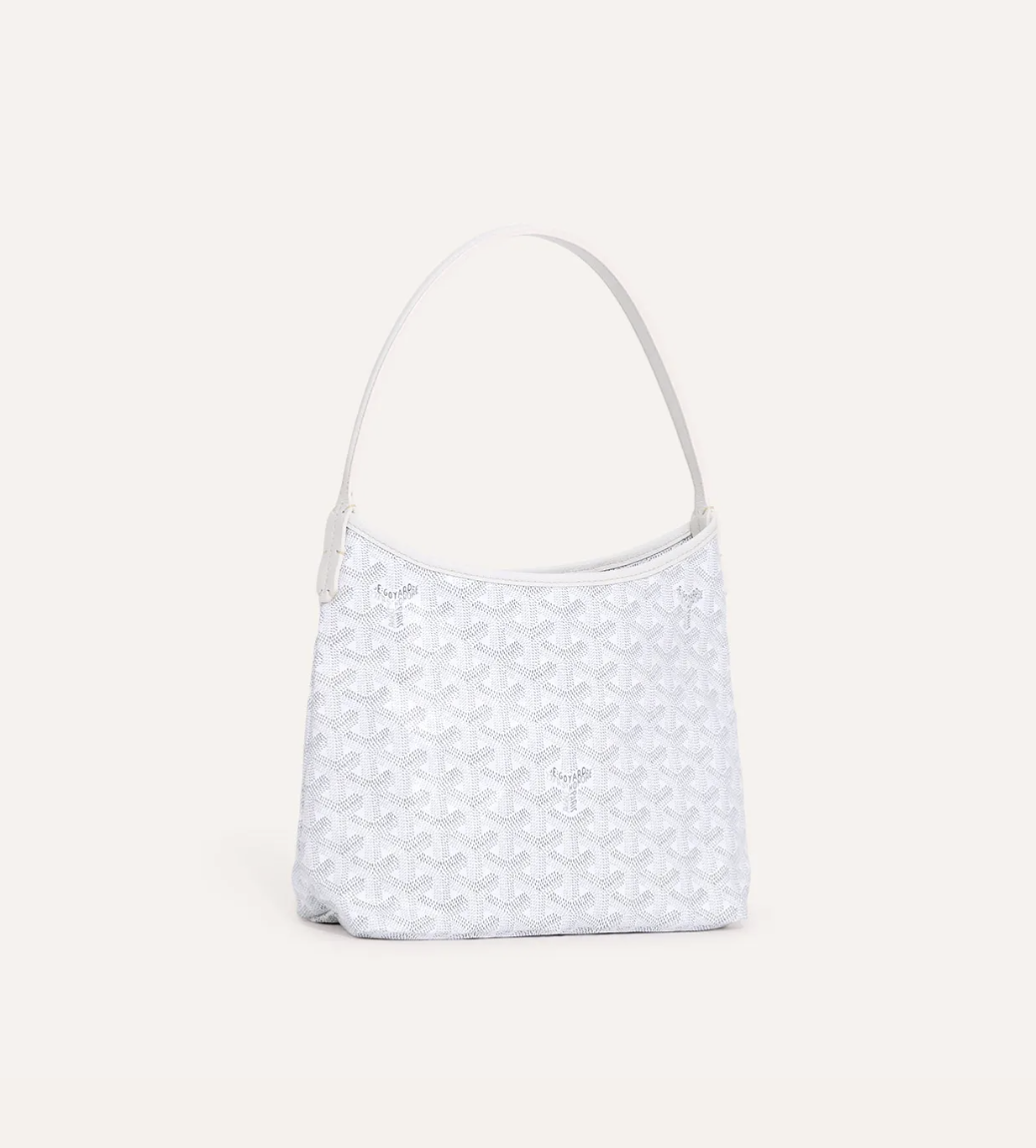 Goyard Mini Boheme Hobo White 白色