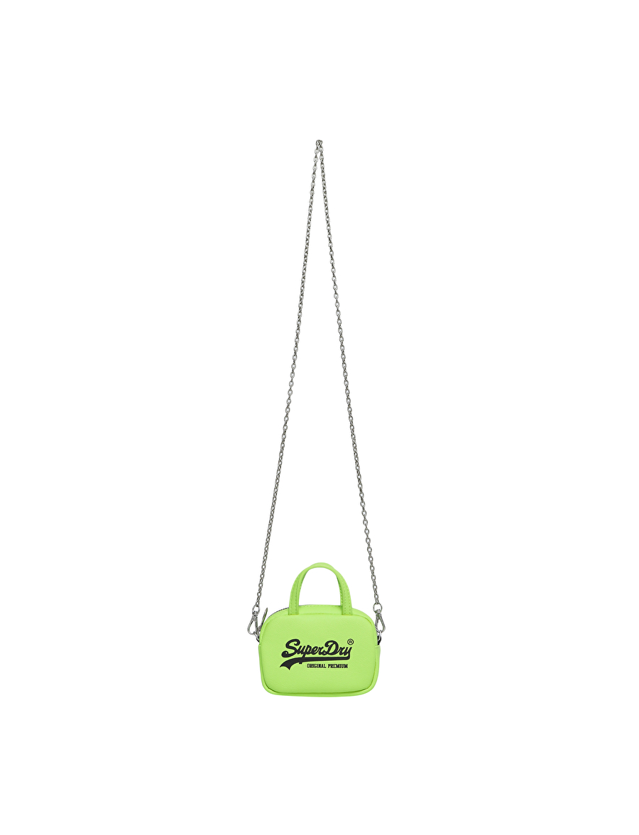 【預購】Superdry H070423 HERITAGE MINI 鏈條斜咩袋 (綠色)