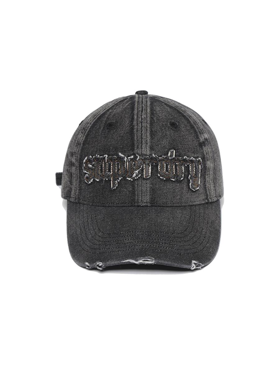 【預購】Superdry H070426 水洗牛仔棒球帽 (黑色)