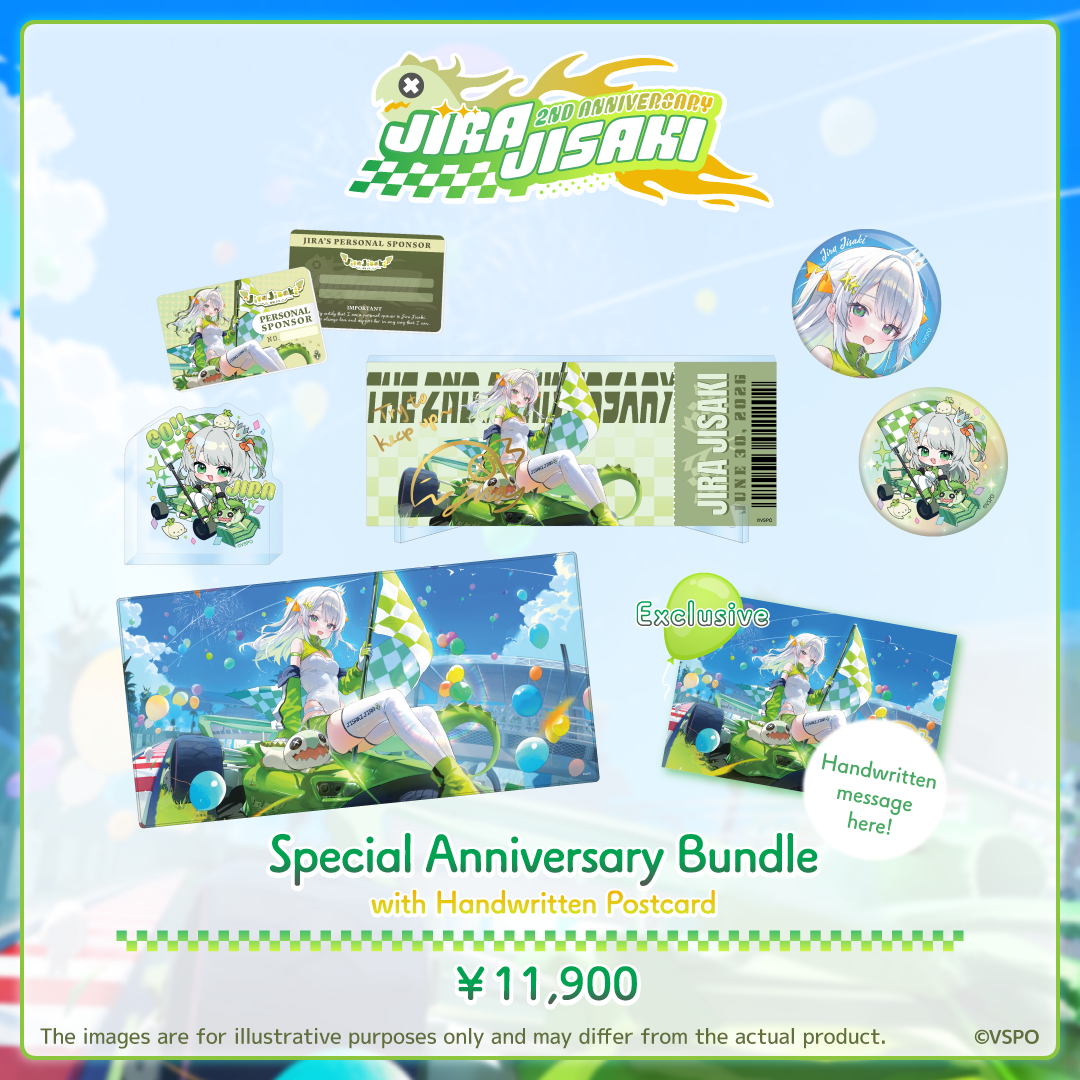 Jira Jisaki 2nd Anniversary Merch