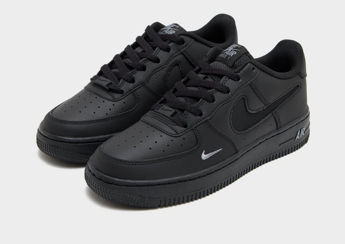 【預訂】NIKE AIR FORCE 1 全黑小剔 -GS