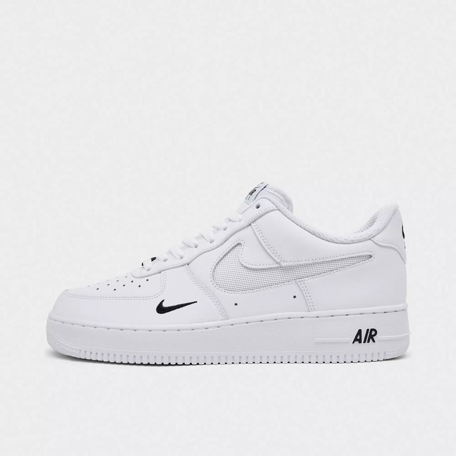 【預訂】NIKE AIR FORCE 1 07 LV8 白黑小剔 -MEN