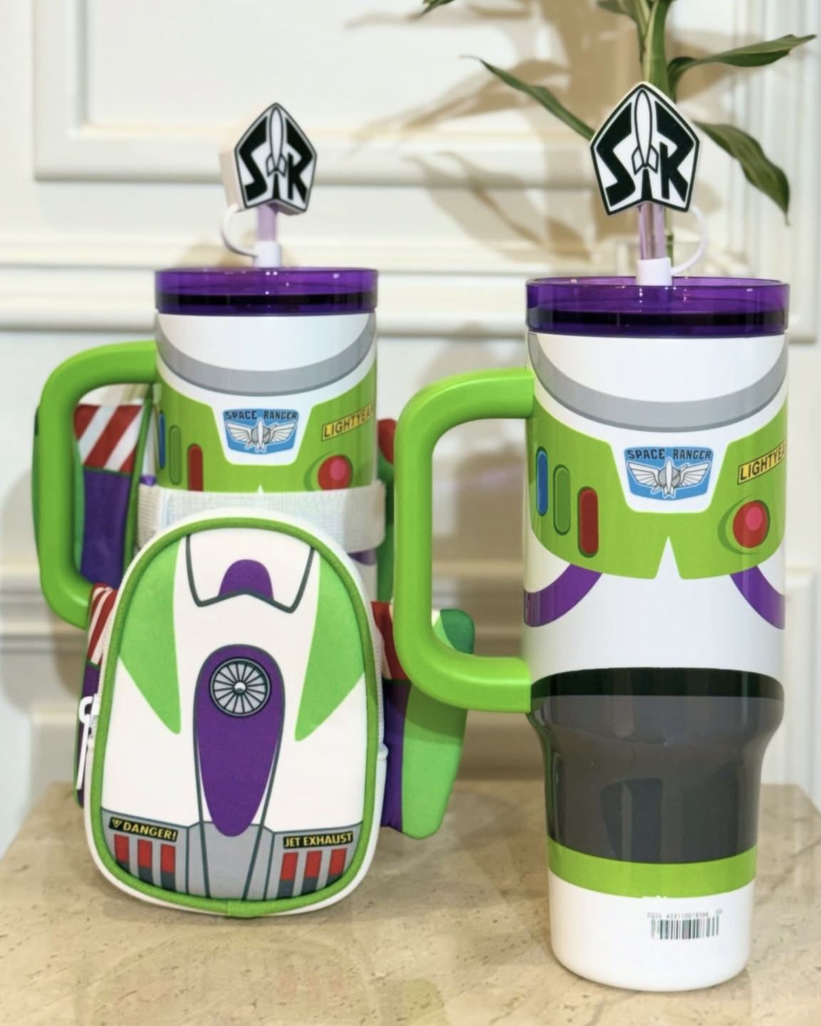 日本限定 DISNEY 玩具總動員 巴斯光年 不鏽鋼吸管杯 TOY STORY 迪士尼