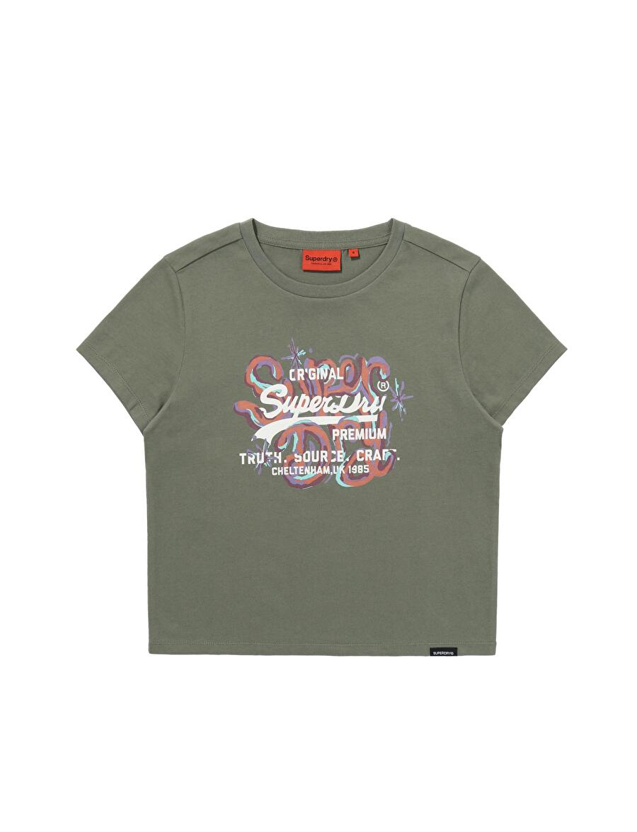 【預購】Superdry H070441 VINTAGE ART CROP 女裝短袖上衣