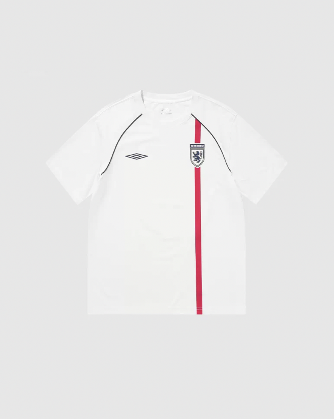 [現貨] UMBRO Retro Stripe Logo Jersey SS Tee | White