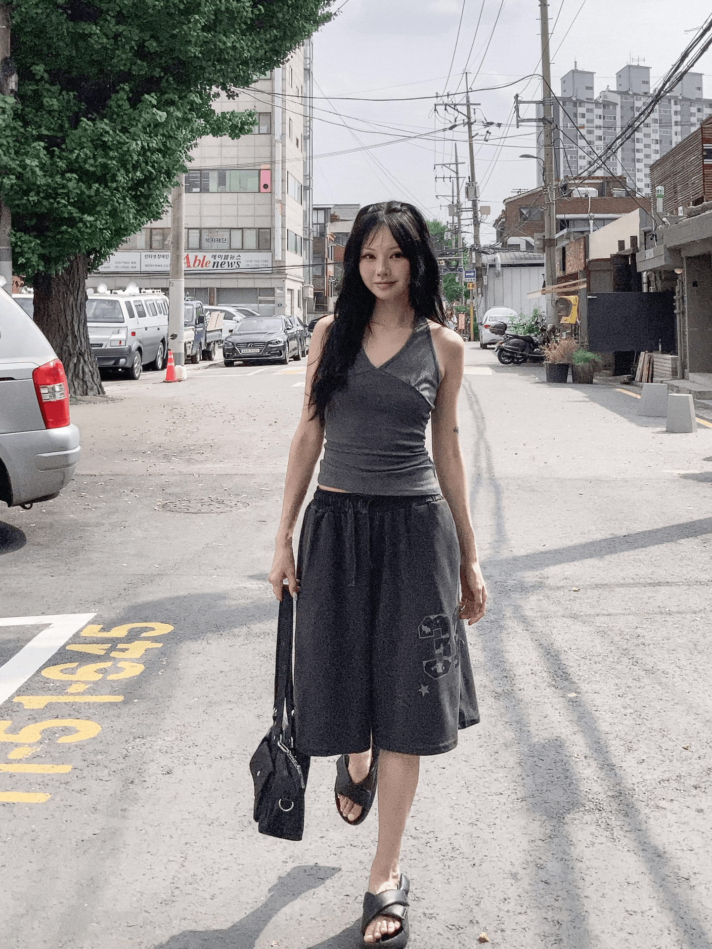 Turn Your Dreams～迷彩褲頭No.31七分棉褲〈🇰🇷DAY 3〉