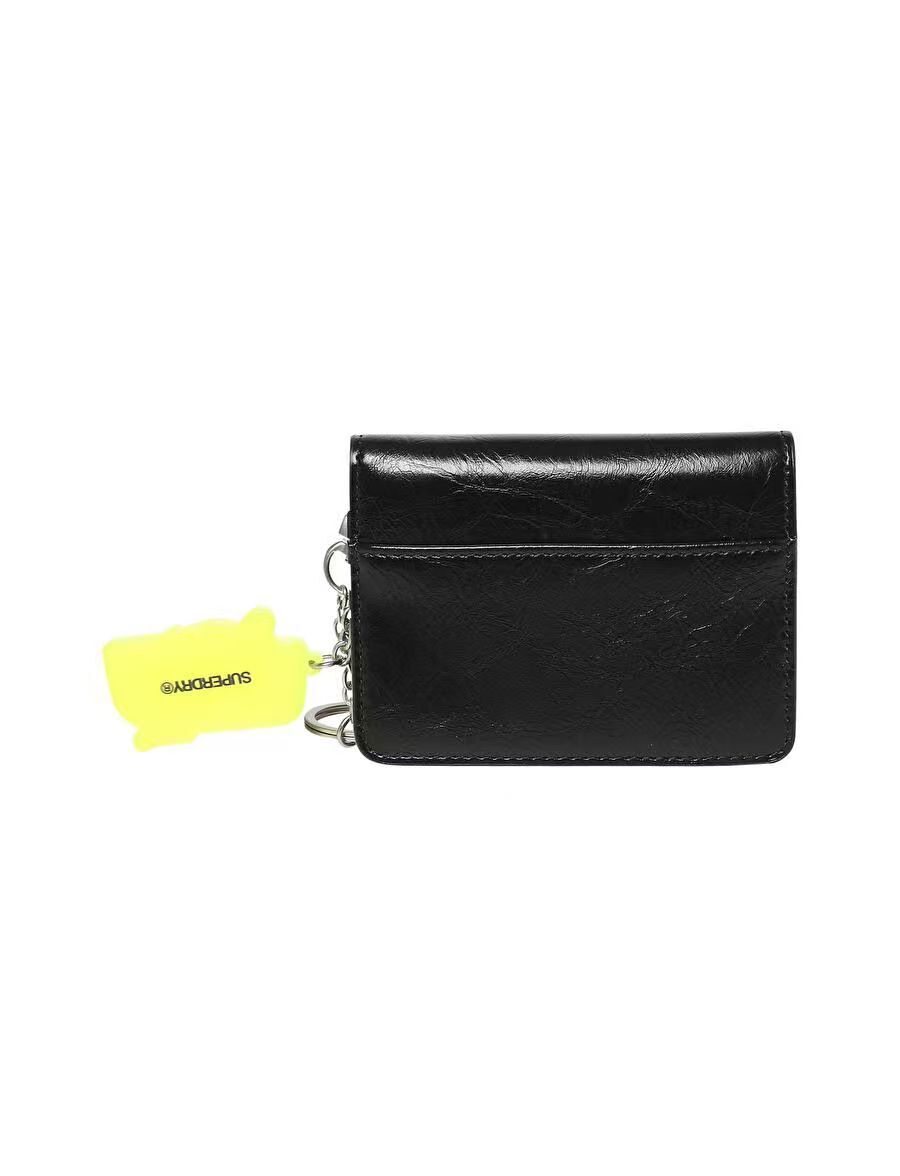 【預購】Superdry H070459 CRINKLE KEYRING 小卡包 (黑色)