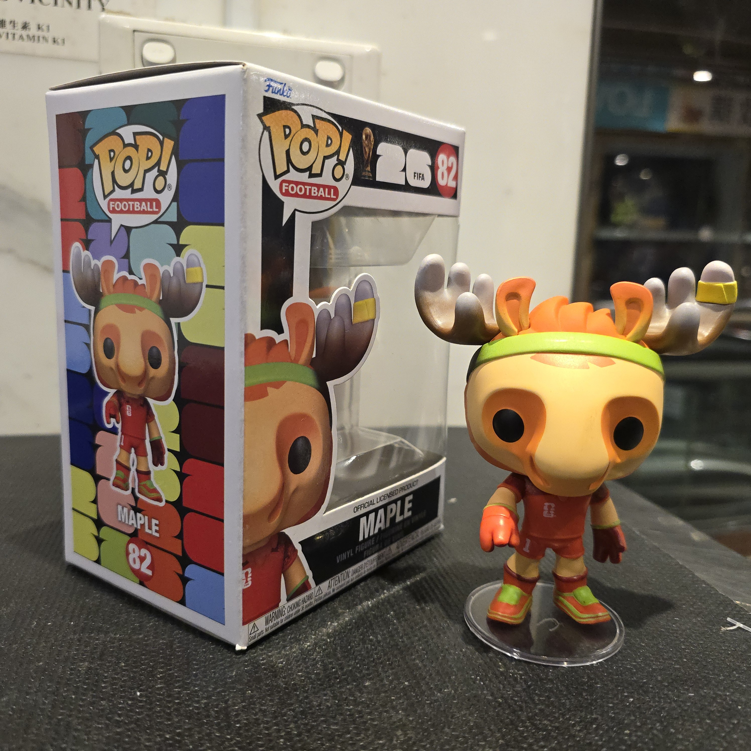FUNKO POP!!2026世界盃吉祥物 加拿大 鹿 MAPLE No.82