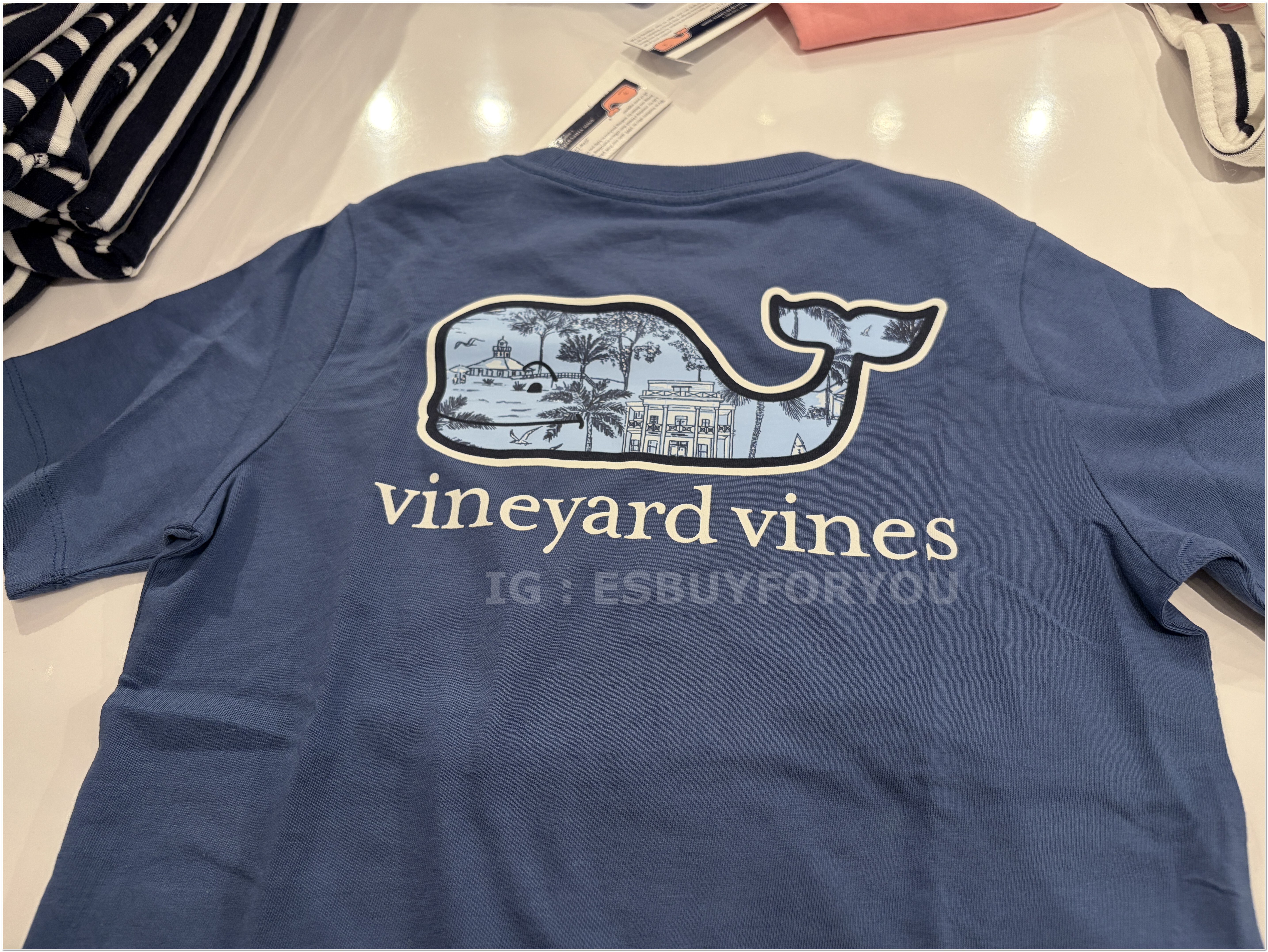 【限時】Vineyard Vines小鯨魚 男童裝 造型小鯨魚 短TEE