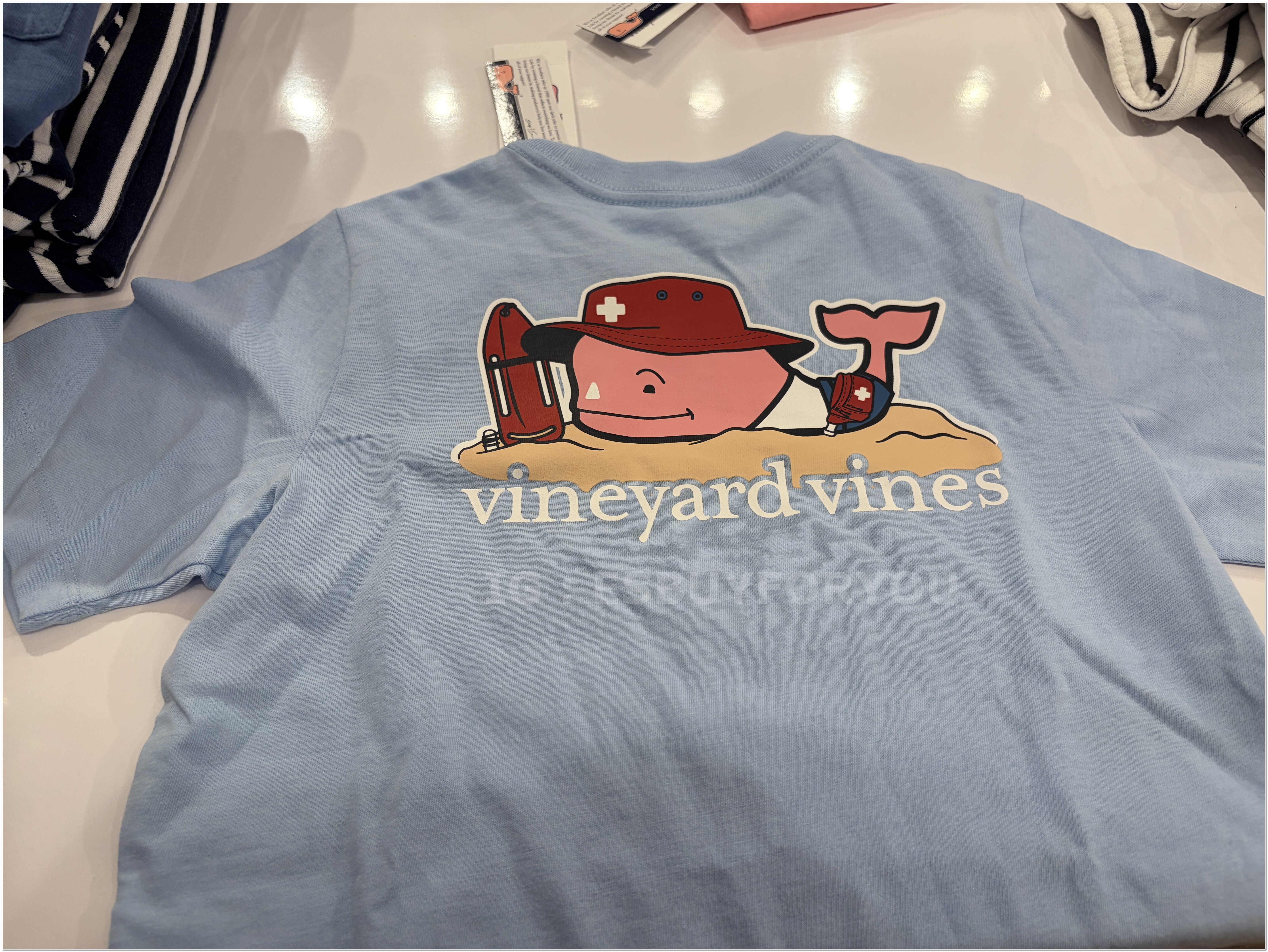 【限時】Vineyard Vines小鯨魚 男童裝 救生員小鯨魚 短TEE