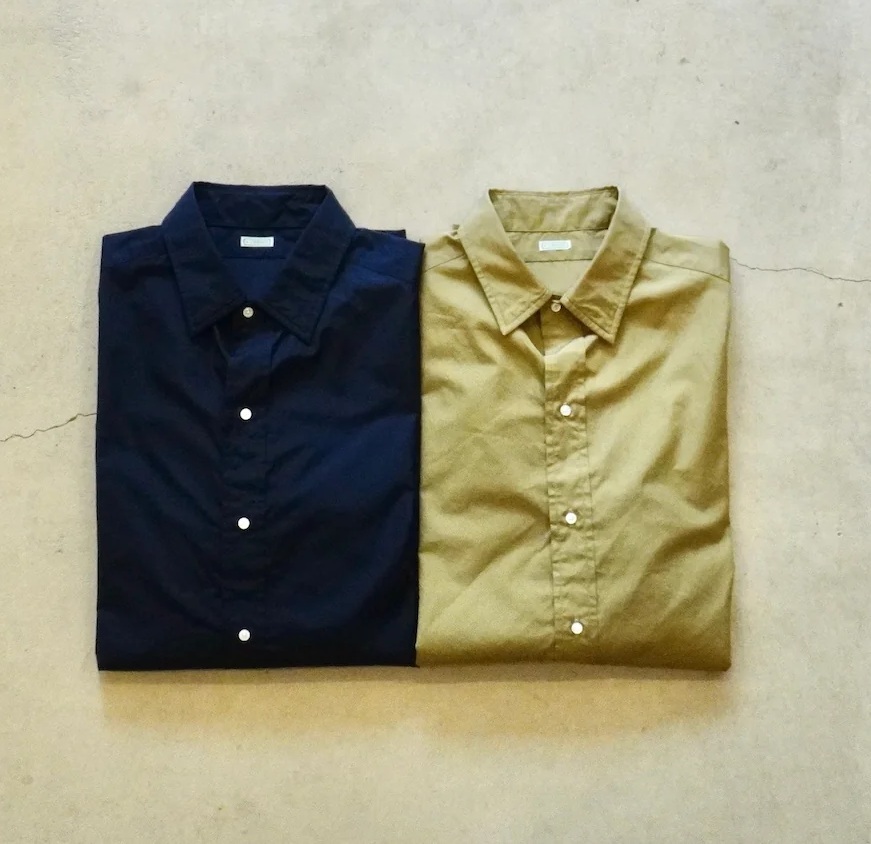 A.PRESSE 2026 A/W REGULAR COLLAR SHIRT (26AAP-02-04) - PRE ORDER ITEM (預訂中)