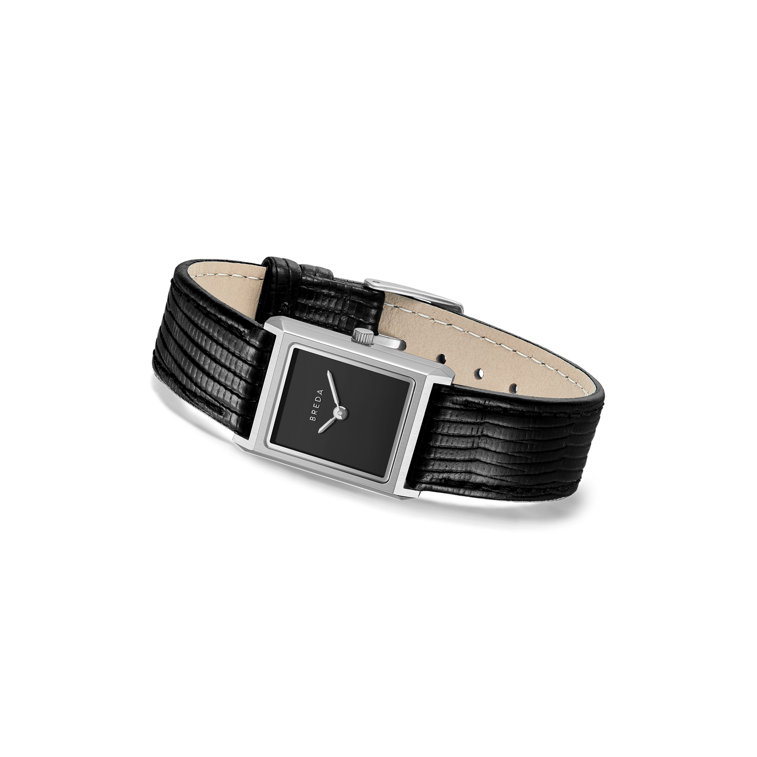 Virgil (Lizard Embossed) - Silver/Black/Midnight