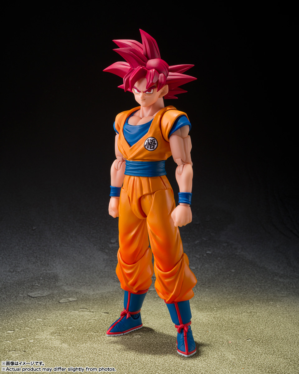 行版 [SHF] 超級撒亞人之神 孫悟空 -纏繞神之力量的姿態-