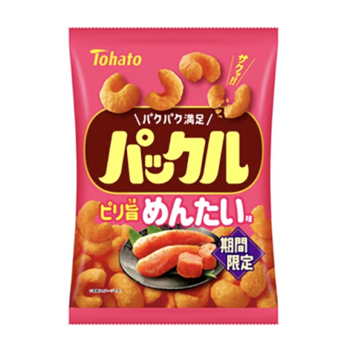 【期間限定】JP 明太子風味桃哈多脆脆 54g 7260