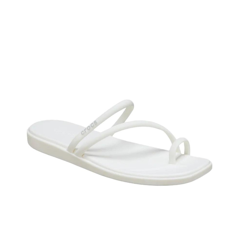 代購-Crocs 卡駱馳 Miami 一字拖鞋 黑 白
