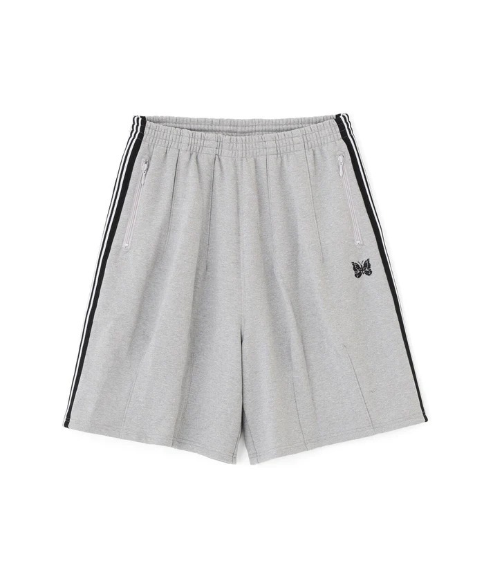 現貨| Needles 別注 H.D Track shorts - COTTON JERSEY GRAY