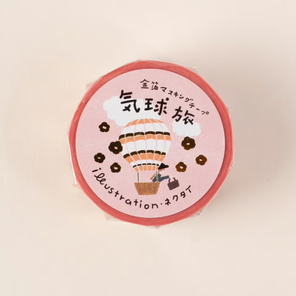 燙金紙膠帶 | ネクタイ・熱氣球 | 表現社 日本