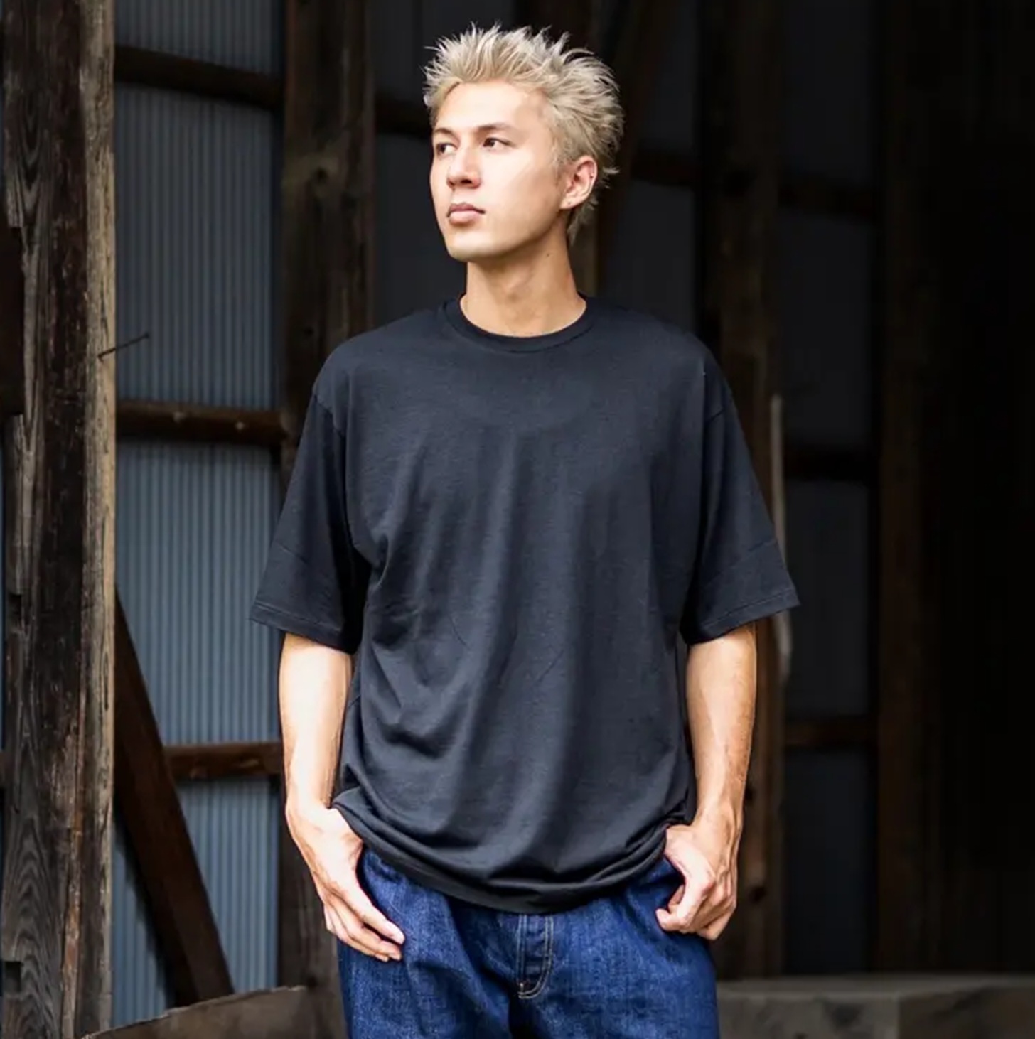 A.PRESSE 2026 A/W CASHMERE BLEND S/S T-SHIRT (26AAP-05-01) - PRE ORDER ITEM (預訂中)