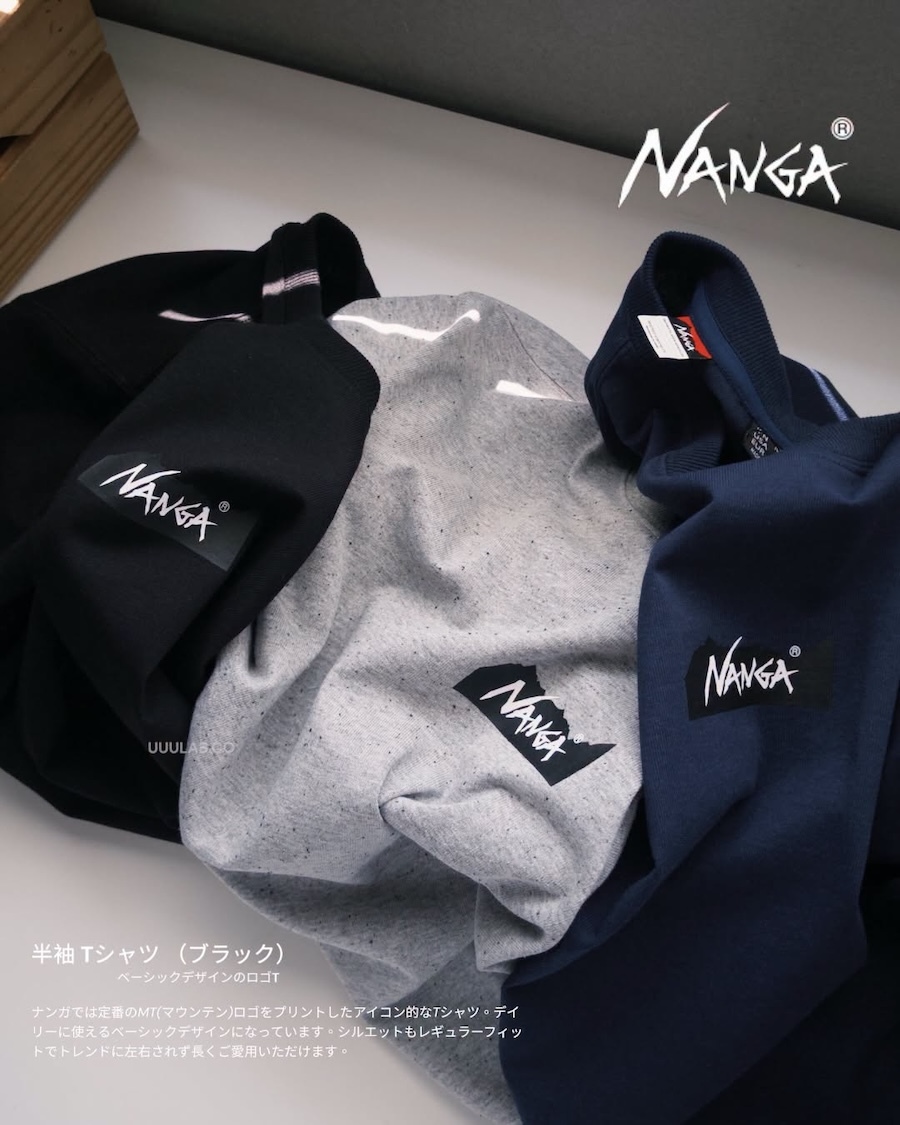 ｜日本連線🇯🇵｜NANGA® MT. 山景Logo Tee