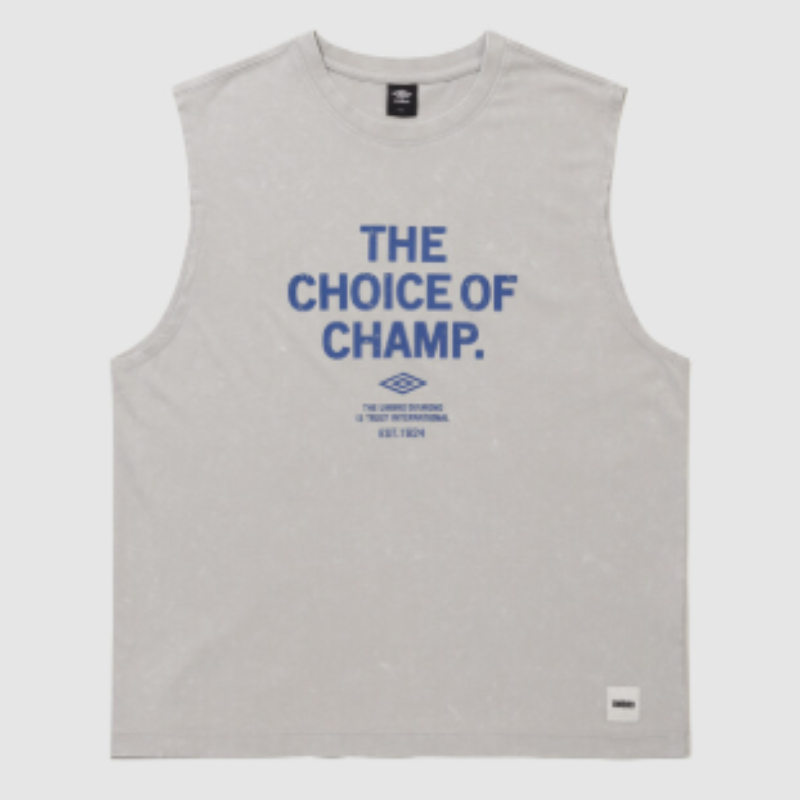 【代購】UMBRO Comet Washed Sleeveless T-Shirt 水洗無袖背心 復古寬鬆運動背心 男女同款
